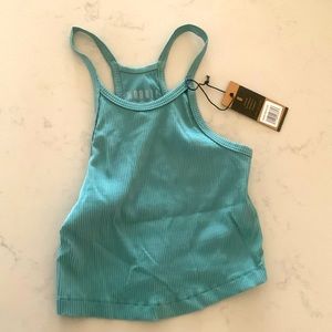 Nobull Ribbed Halter Tank Size XS NWT